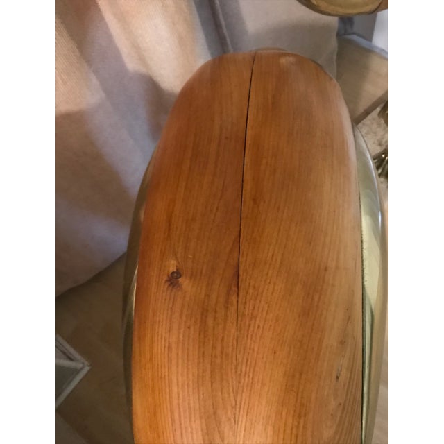 Brass 1970s Life-Size Stylized Flamingo Scuptures - a Pair For Sale - Image 8 of 12