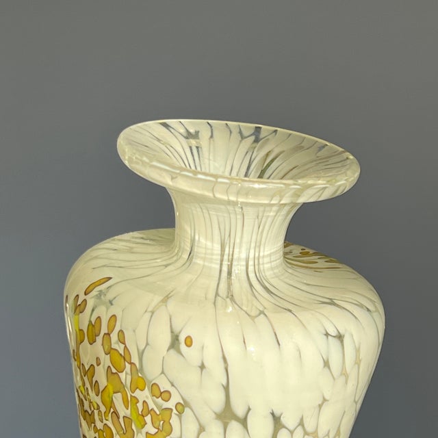 1970s Mid-Century Modern Handmade Budvase by Mdina, 1970s For Sale - Image 5 of 11