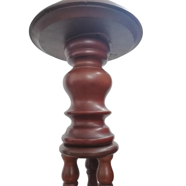 Tortile Spiral Wooden Column, 1950s, in Flawless conditions. Designed 1950 to 1959