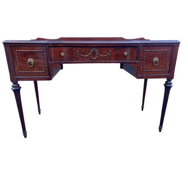 Early 20th Century Rosewood Desk For Sale - Image 17 of 18