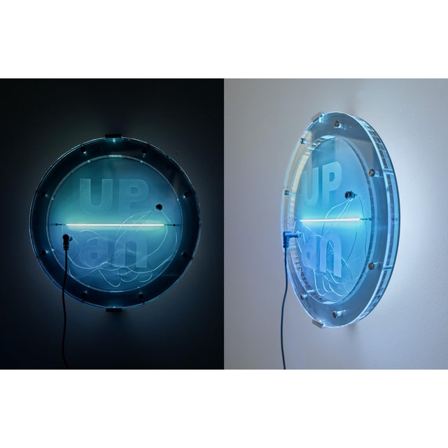 Light Sculpture Up by Joachim Ramin, in New conditions. Designed from 2000 Signed by Maker