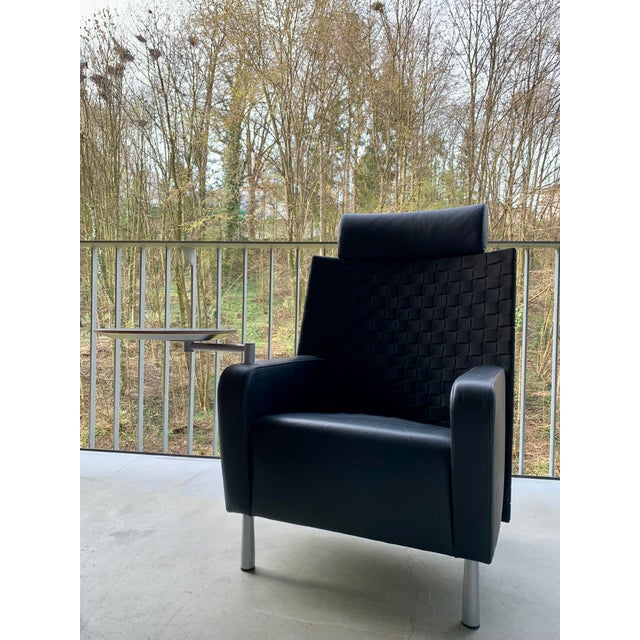 Postmodern Armchair with Side Table from Dietiker, 2000s For Sale - Image 15 of 18