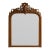 19th Century France Baroque Amber Wood Mirror For Sale