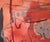 1980s Red Black and Grey Abstract Expressionist in Acrylic and Pastel on Paper by Ricardo De Silva For Sale - Image 5 of 6