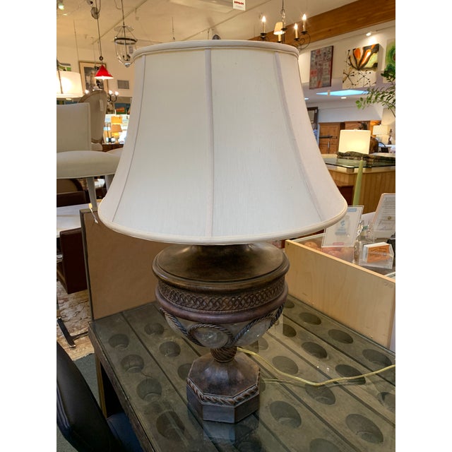 Fine Art Lamps Caged Glass Urn Table Lamp With Shade Chairish