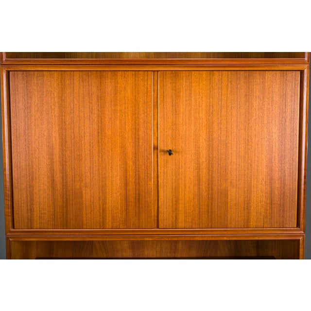Mid-Century Modern Large Vintage Cabinet in Teak by Heinrich Riestenpatt, 1960s For Sale - Image 3 of 17