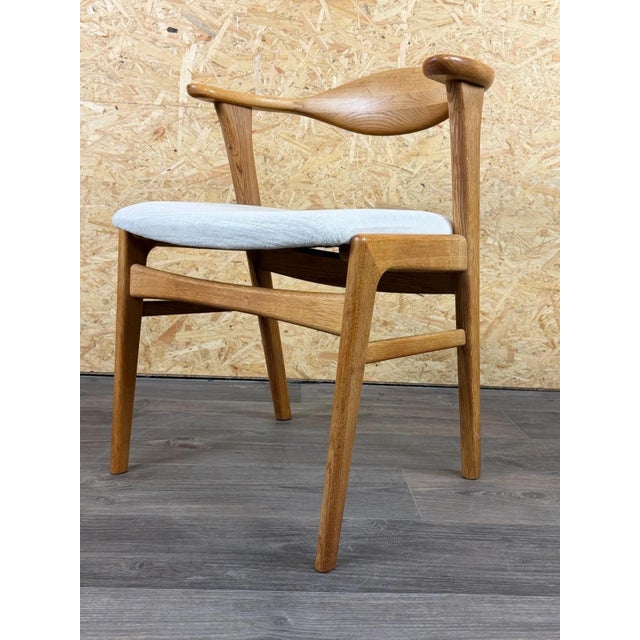 Vintage Oak Dining Chair by Erik Kirkegaard, 1960s For Sale - Image 15 of 18