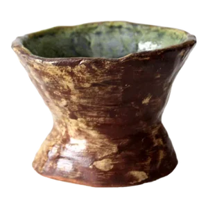 Vintage Studio Pottery Pedestal Bowl