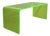 Memphis Neon Green Lucite Waterfall Coffee Table For Sale