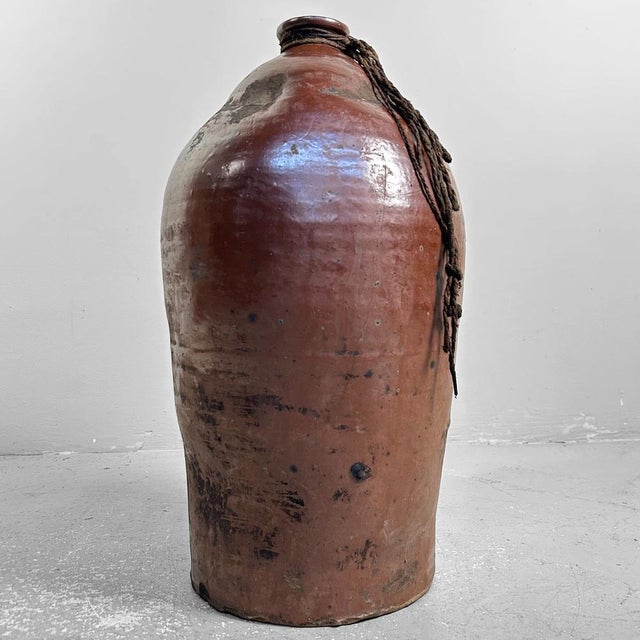 Organic Earthenware Jug, Czech Republic, 19th Century For Sale - Image 5 of 17