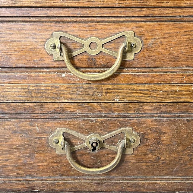 1920s Oak Side Table, 1930s For Sale - Image 5 of 8