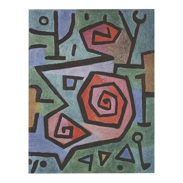 Paul Klee Heroic Roses, 1990 For Sale