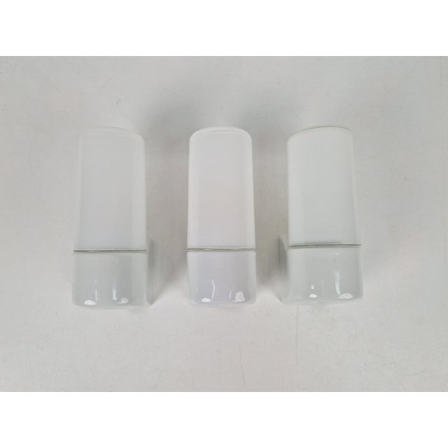Vintage Wall Lamps attributed to Wilhelm Wagenfeld for Lindner, 1950s, Set of 3 For Sale - Image 16 of 16