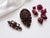 Antique Victorian Bohemian Garnet Double Layer Leaf Brooch Pendant For Sale - Image 9 of 10