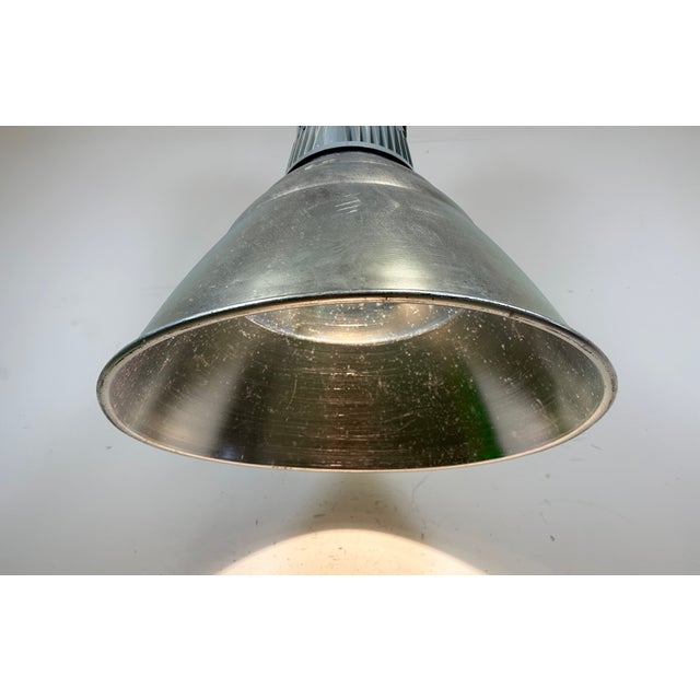 Large Industrial Aluminium Pendant Light from Elektrosvit, 1960s For Sale - Image 12 of 18