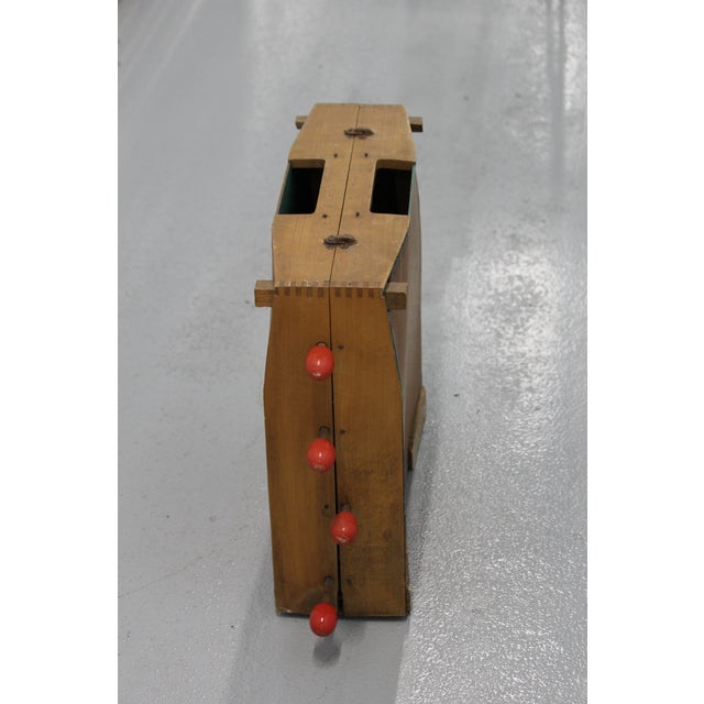 Vintage Football Game Table in Wood, France, 1950s For Sale - Image 14 of 18