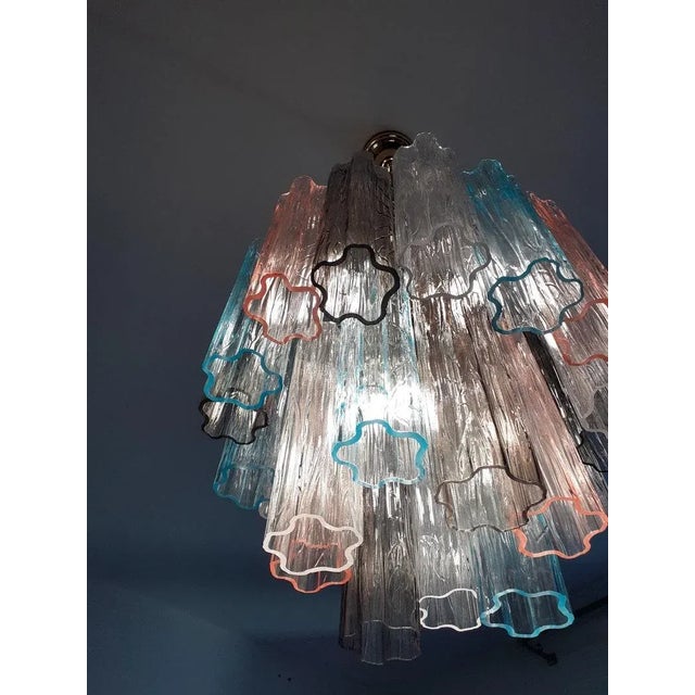 2020s Contemporary Murano Glass Sputnik Chandelier Multicolors, Mazzega Style For Sale - Image 5 of 8