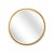 Chelsea House Large Round Mirror in Gold For Sale In Raleigh - Image 6 of 6