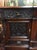 Brown Monumental Antique Oak Buffet, Victorian Carved Sideboard For Sale - Image 8 of 12