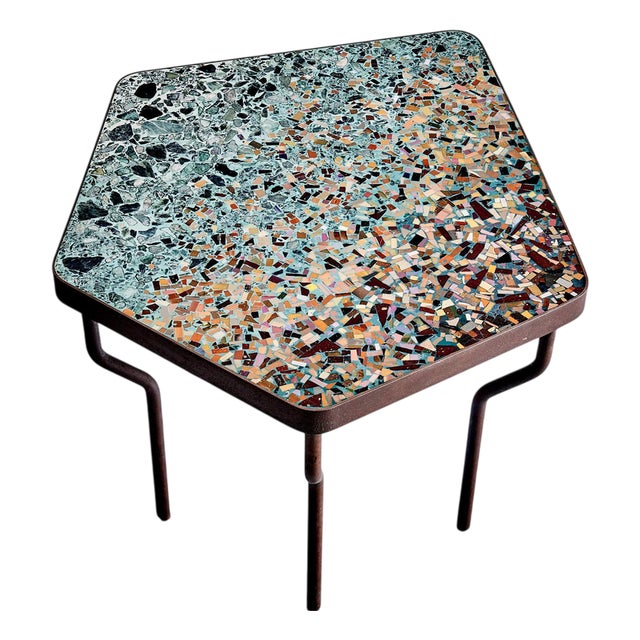 Hand-Crafted Terrazzo Coffee Table by Felix Muhrhofer For Sale