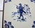 Dutch Delft Tile Magazine Rack, Vintage Wrought Iron & Ceramic Tile Table, 1950s For Sale - Image 10 of 11