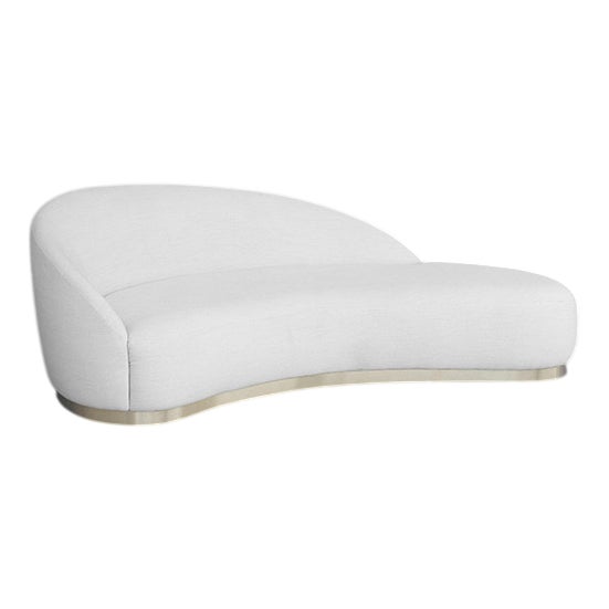 Mid-Century Curved Sofa, Italiy, 1950s For Sale