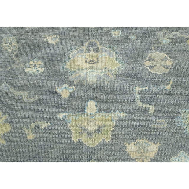 Turkish Oushak Rug 5'1" x 6'9" #17107 For Sale In Houston - Image 6 of 8