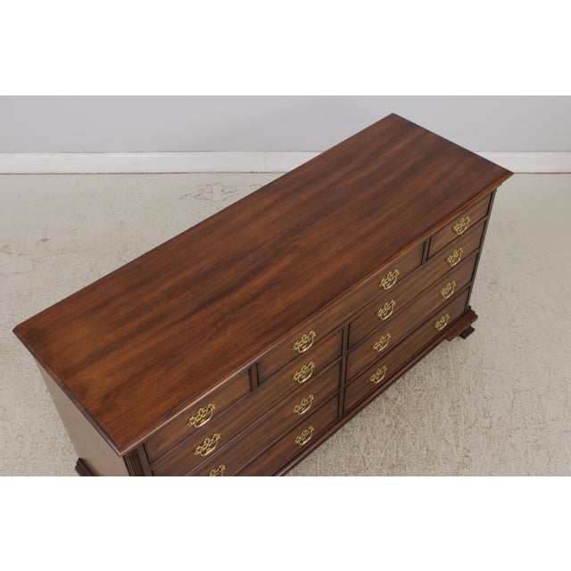 Henkel Harris Model 166 Walnut Dresser For Sale - Image 11 of 16