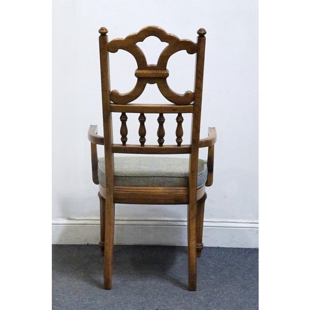 Thomasville Furniture Legendary Collection Spanish Mediterranean Style Dining Arm Chair 3721-834 For Sale In Kansas City - Image 6 of 10