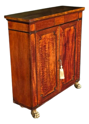 Early 19th Century Regency-Style Mahogany Side Cupboard
