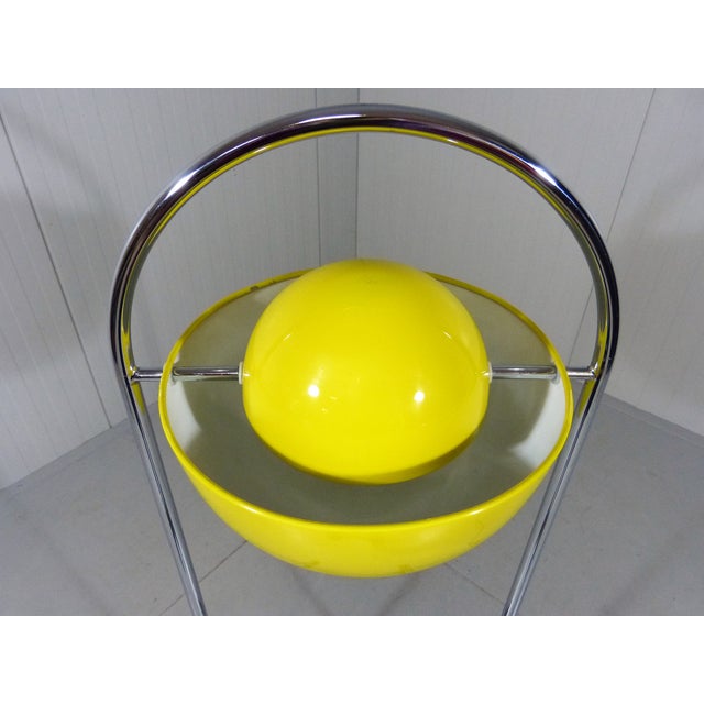 Yellow Flowerpot Floor Lamp in the style of Panton, 1960s For Sale - Image 12 of 18