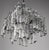 Mid-century ice crystal chandelier, "pan" model by j.t. Kalmar, austria, from the 1970s. Composed of numerous beautiful...