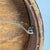 Brown Fancy Antique Rounded Mirrored Plateau Gallery Tray Sitting Atop a Brass Inlaid Mahogany Platform For Sale - Image 8 of 9