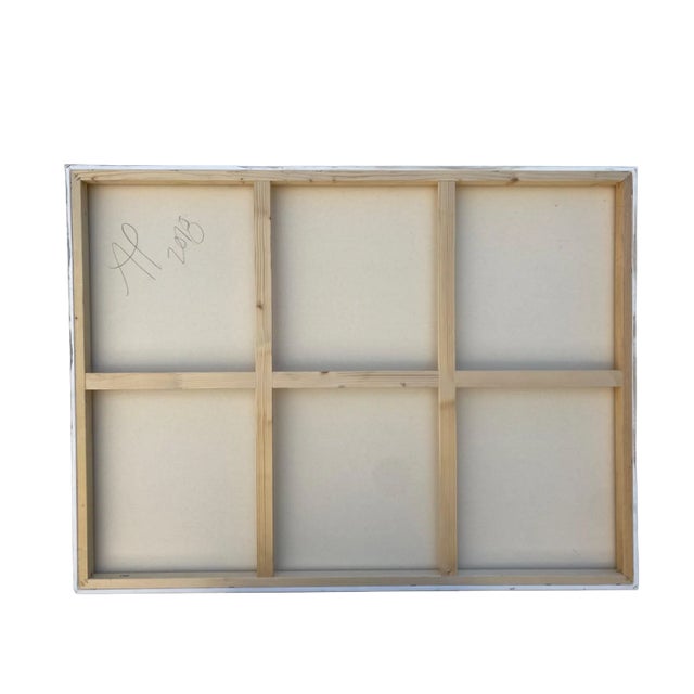 Original Mixed Media Abstract on Canvas by Allison Hobbs For Sale In Little Rock - Image 6 of 7