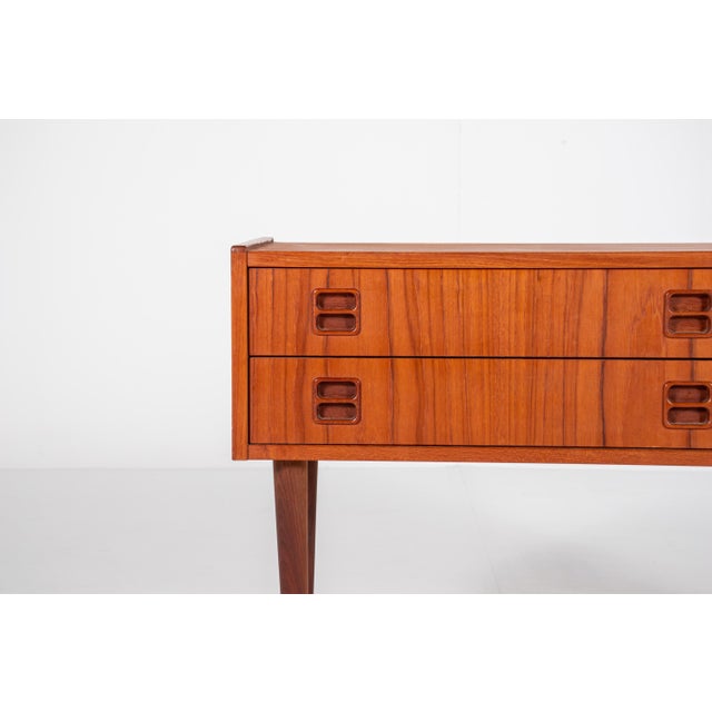 Mid-Century Modern Danish Teak Chest of Drawers, 1960s For Sale - Image 9 of 12