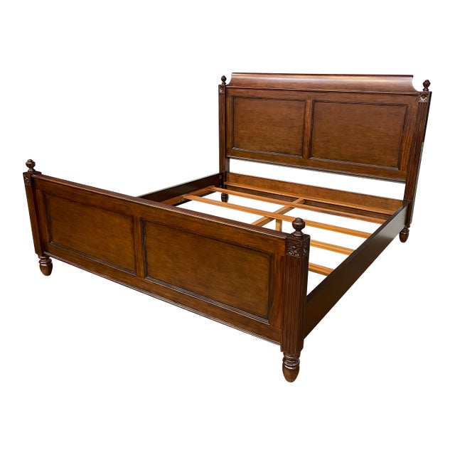 Louis XVI King Size Bed by Leighton Hall - Showroom Sample For Sale