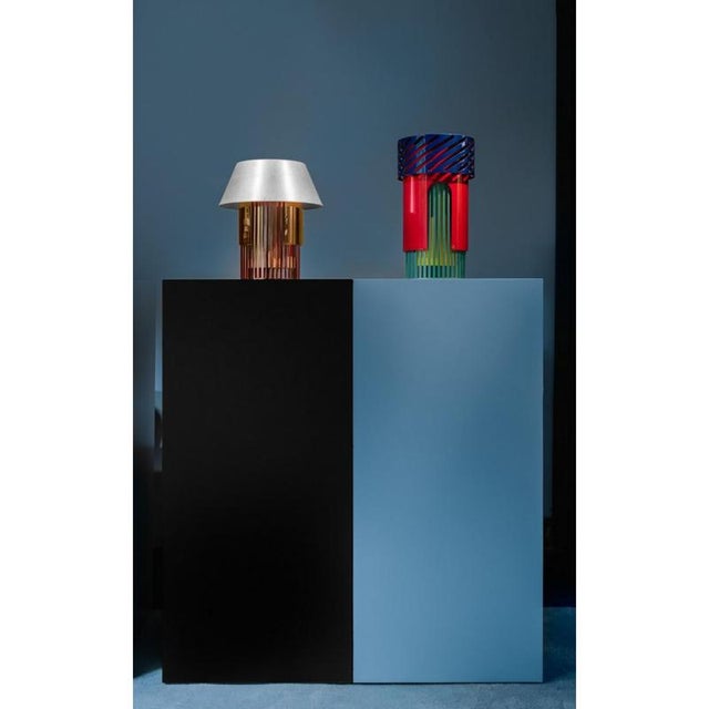 Raw & Rainbow Mrs Rainbow Sculpture in Powder-Coated Aluminum by Altreforme For Sale - Image 4 of 9