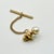 1970s Mid-Century Hollywood Regency Boho Chic Cultural Pearl Tie Clip Tack For Sale - Image 4 of 5