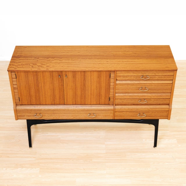 Mid Century Teak Buffet Credenza by Jentique Furniture For Sale - Image 11 of 15