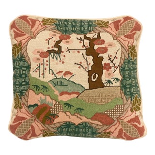 Needlepoint Throw Pillow For Sale