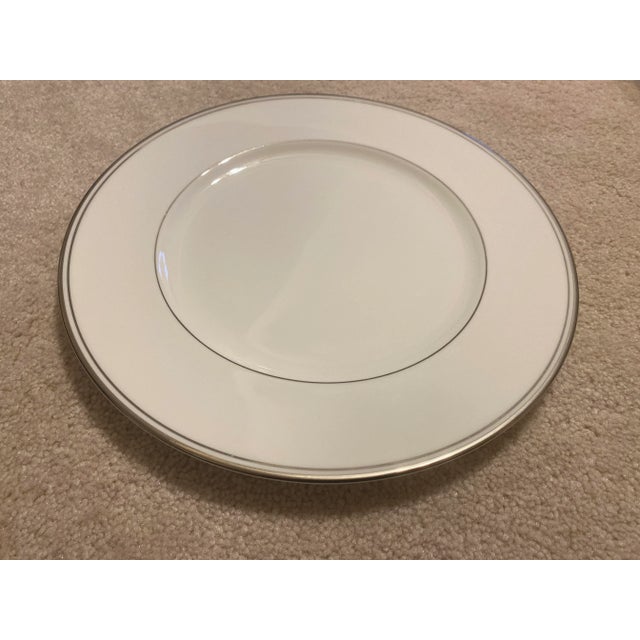 Ceramic Late 20th Century Waterford Vintage Kilbarry Platinum Fine China 5 Piece Place Settings 4 Sets- 20 Pieces New in Box For Sale - Image 7 of 11