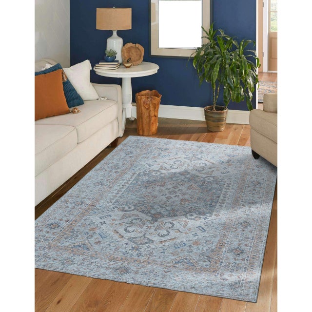 Textile 9x12 Traditional Fiona Vibrant Ivory Geometric Medallion Handmade Wool Carpet Rug For Sale - Image 7 of 8