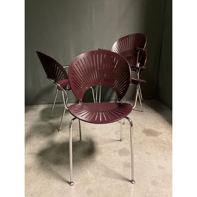 Trinidad Chairs by Nanna Ditzel for Fredericia Stolefabrik, 1990, Set of 4 For Sale - Image 9 of 9