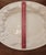 Cream Vintage Ipatrizi Platter, Double Sided Ceramic With Embossed Relief, Made in Italy. Holiday Serveware. 16.75" Large Platter. For Sale - Image 8 of 10