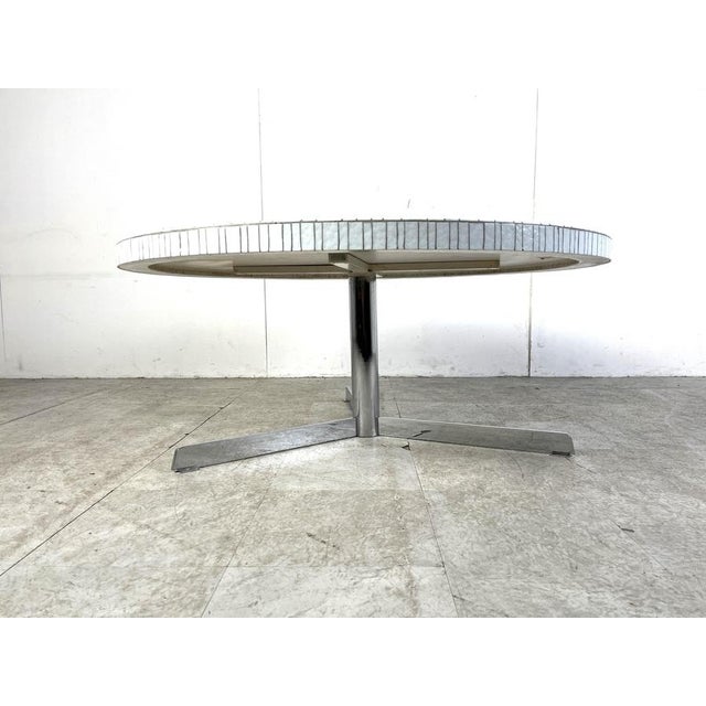 1960s Vintage Ceramic Mosaic Coffee Table attributed to Heins Lilienthal, 1960s For Sale - Image 5 of 12