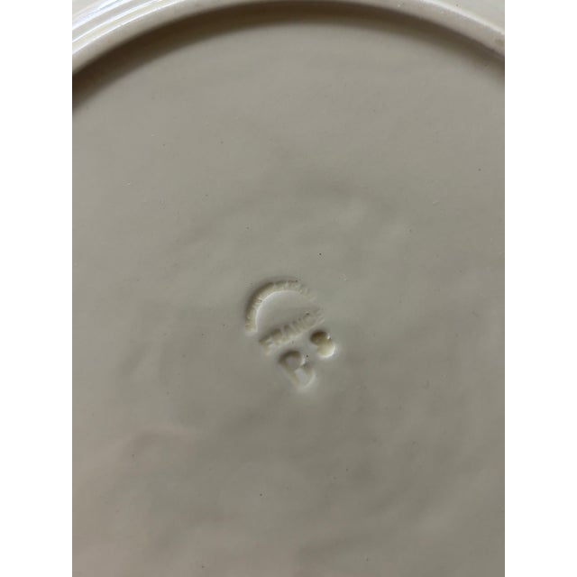 Antique French Faience Plates by Creil Et Montereau in the Watteau Pattern - Set of 6 For Sale - Image 15 of 16