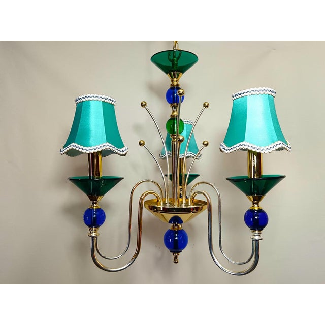 Vintage Chandelier in Murano Glass from Seguso, 1980s For Sale - Image 13 of 16