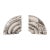 Sculpture Materials Grey Marble Bookends - A Pair For Sale - Image 7 of 7