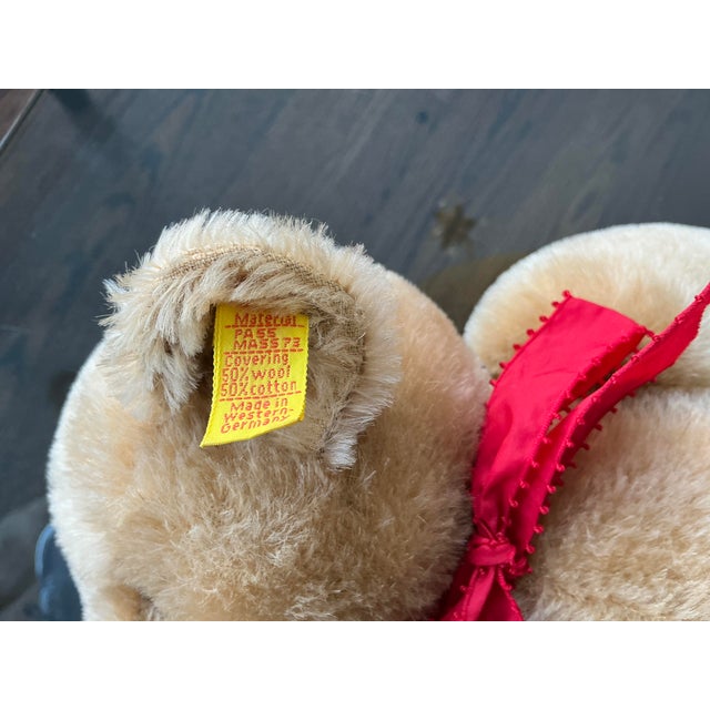 1940s Steiff Classic Mohair Teddy Bear For Sale - Image 9 of 9