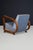 Art Deco Burl Wood Sculptural Club Chair, Italy, 1930s For Sale - Image 14 of 16